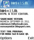 bWeb v.1.5.0b. Personal mobile app for free download